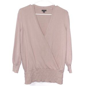 Ann Taylor Deep V-Neck Pullover Sweater